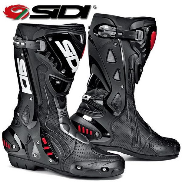 Sidi st air motorcycle boot black 43 euro 9.5 us