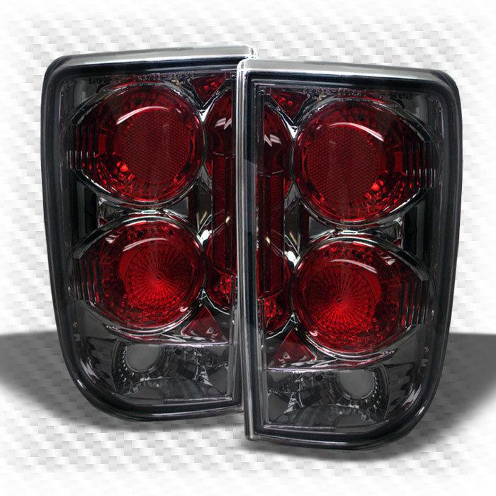 Smoked 95-04 chevy blazer/gmc jimmy tail lights smoke lamp rear brake pair set