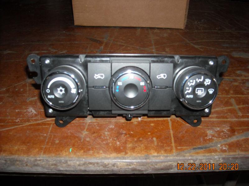 2009 saturn vue hvac control head module  