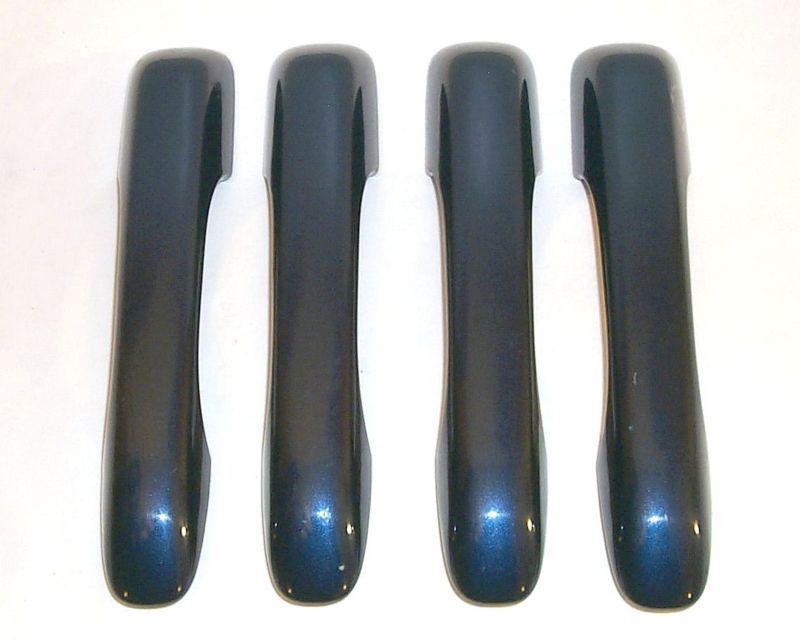 Volvo 740 940 960 965 s90 v90 dark blue pearl  exterior door handles set (4)