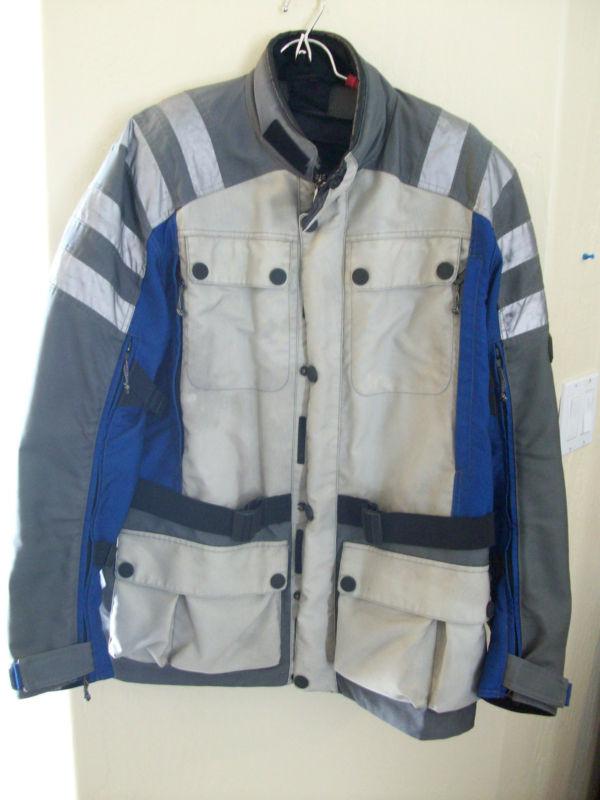 Bmw savanna 2 motorcycle jacket-padded-size 44l