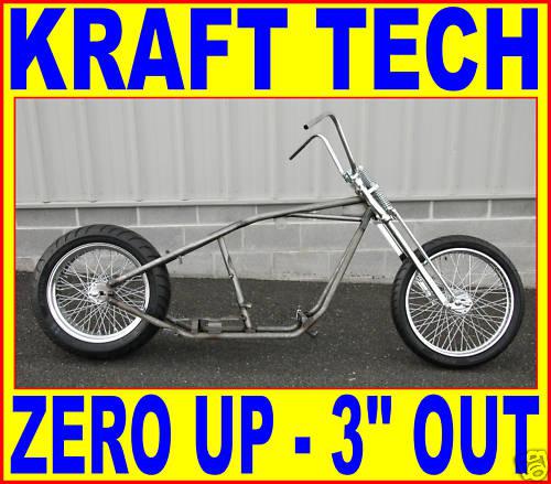 200 tire rigid rolling chassis harley bobber & chopper