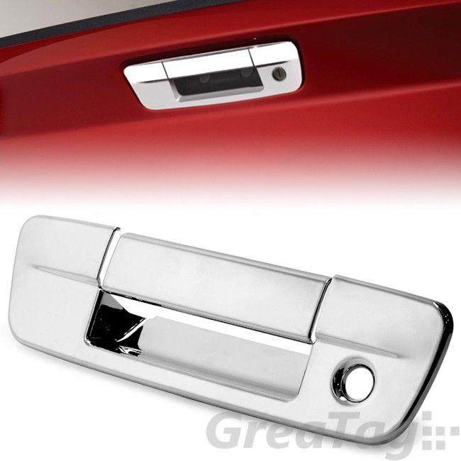 09-11 dodge ram 1500 pickup truck mirror chrome tailgate rear door handle cover