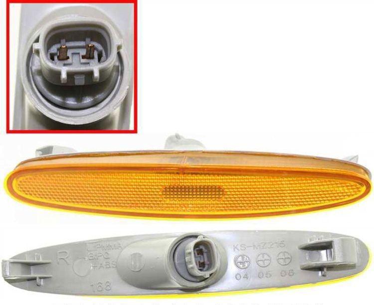 Side marker light lamp assembly passenger's right side