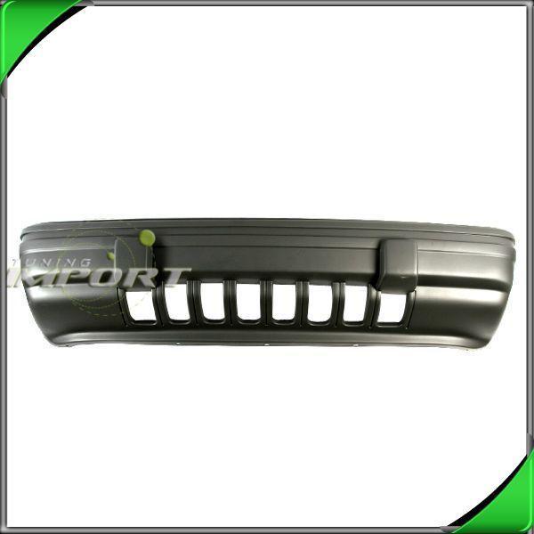 93-95 jeep grand cherokee laredo front bumper cover matte gray plastic non-prime