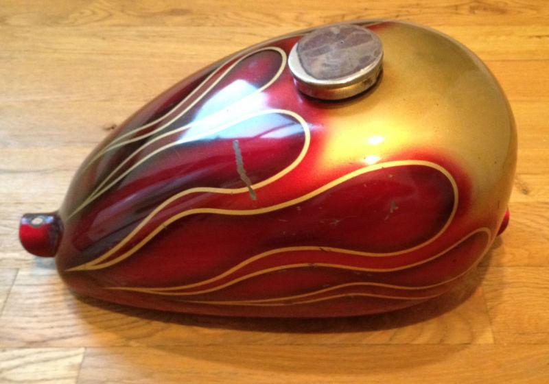 Gas Tank Paint Flame