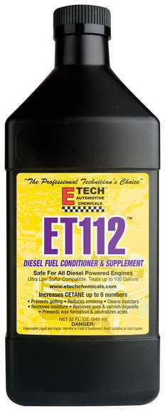 Etech chemical eti et112 - diesel fuel conditioner, diesel fuel conditioner &...