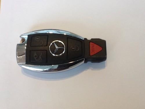 One very gently used oem new mercedes benz keyless key! excellent shape!!