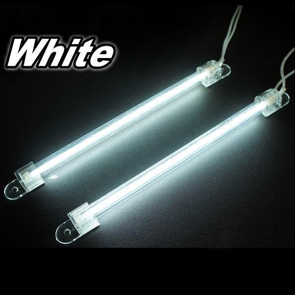 12v car motorcycle decoration ccfl white lamp lights x 2 pieces