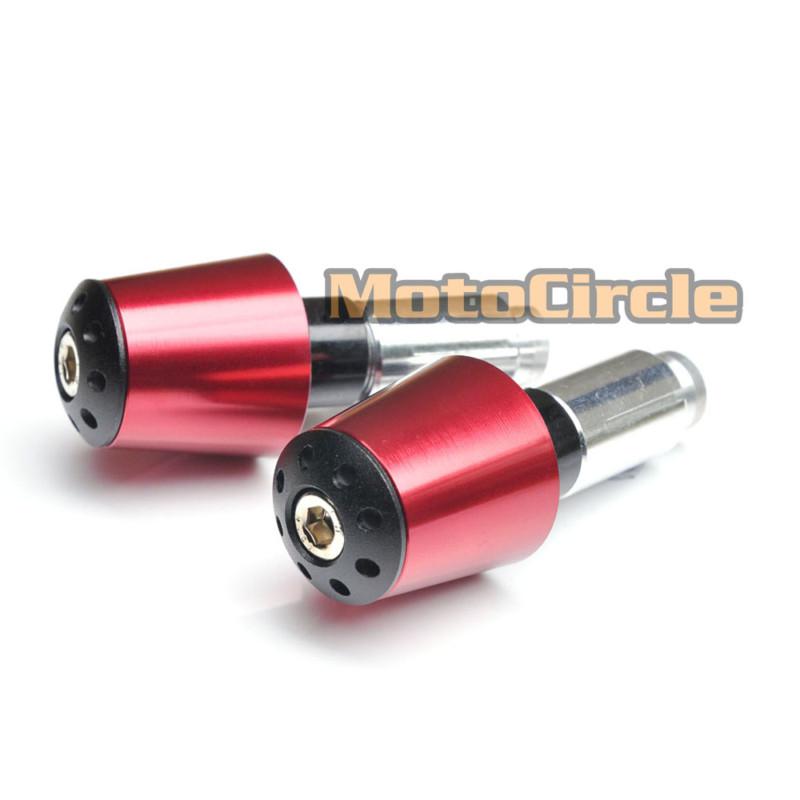 Red cnc bar end sugo for yamaha fz1 fz6  fazer 600 1000 n mt-03 01 xp500