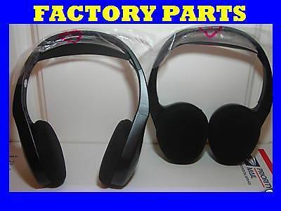 2 chrysler dodge ir  wireless headphones headsets