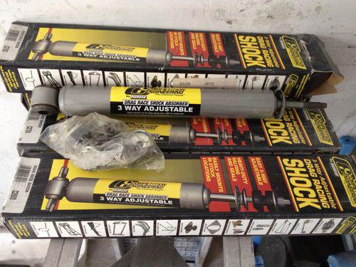 Competition engineering drag shocks part #c2700 rear --one pair