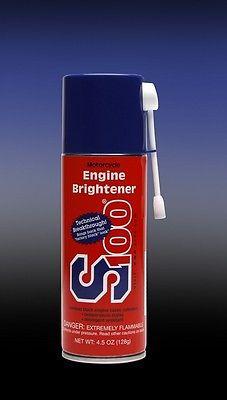 S100 motorcycle engine brightener 4.5 oz spray can