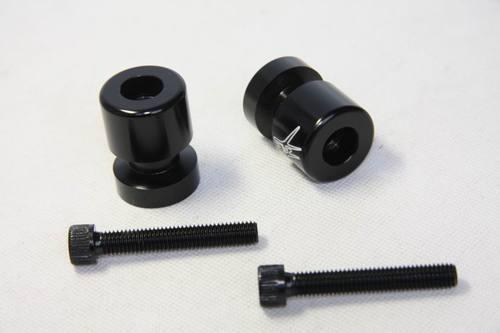 Swingarm spools sliders fit suzuki gsxr 1300r hayabusa bandit b-king 1000 black