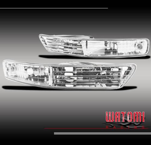 98-01 acura integra front bumper turn signal parking lights lamp jdm gs-r type r