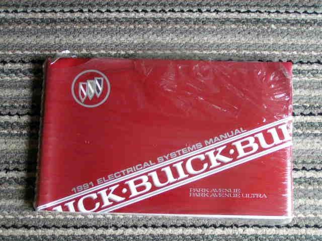 1991 buick electrical systems service manual park avenue park ave ultra unopened