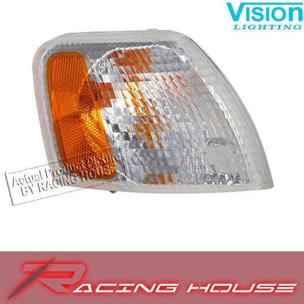 Right passenger parking light white lens new 1998-2000 vw passat