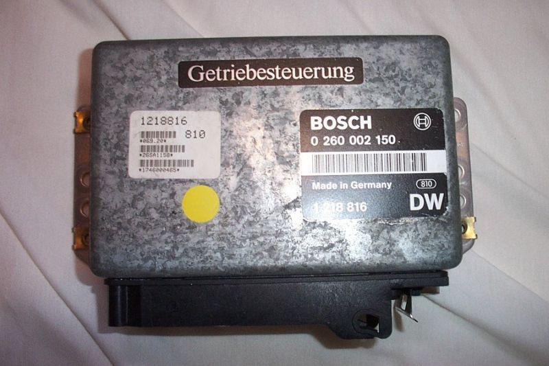 Bmw e-34 trans control module (getriebesteuerung) bosch part# (0 260 002 150)