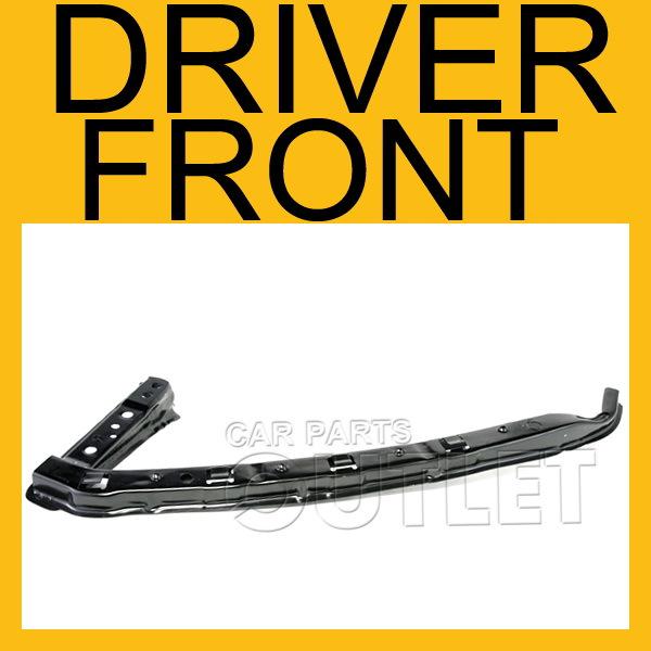 06-11 honda civic 4dr sedan front bumper cover upper bracket new left lx ex dx l