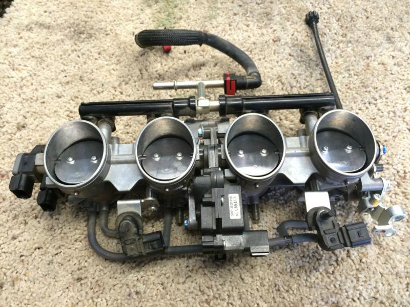 12 zx6r throttle bodies body fuel 600 zx-6r zx 6r 09 10 11 12