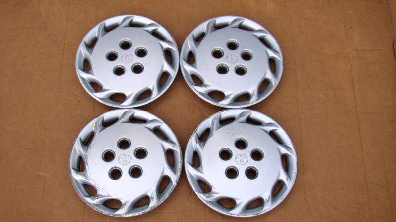 97-01 camry 14" hub cap oem toyota 42621-aa030 wheel rim cover set (4) 98 99 00