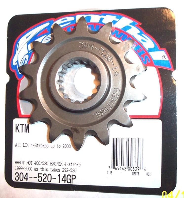 Ktm640 renthal 14t sprocket ktm lc4 640 620 500 400 mx enduro dual sport