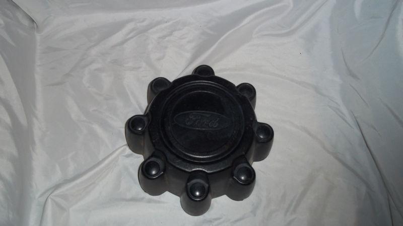 2001 ford f250 f350 excursion 8 lug black wheel center cap