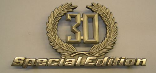 Lamborghini 30th special edition rear silver badge for lamborghini diablo