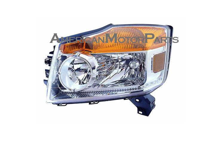 Left driver side replacement headlight 08-10 nissan armada - 260609ga0b