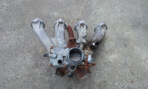 1972 bmw 2002 original intake manifold with carberator