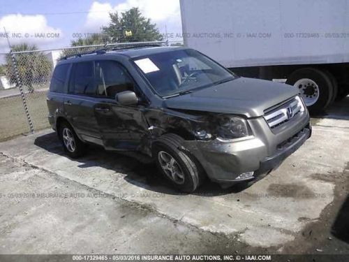 03 04 05 06 07 08 honda pilot r. frt window regulator electric 188930