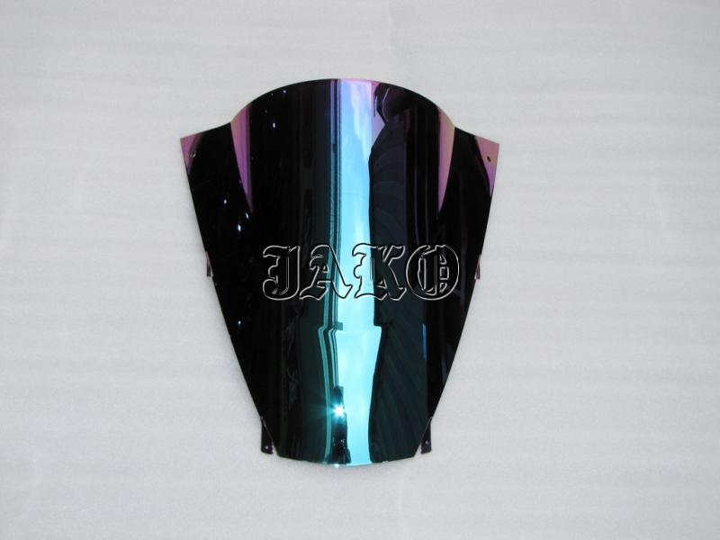 Windshield iridium screen racing windscreen for kawasaki ninja zx-12r 2002-2004