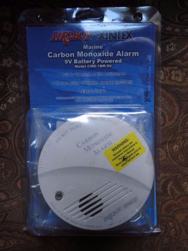 Fireboy xintex carbon monoxide alarm marine grade safety gear boat rv