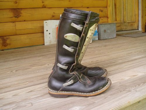 Vintage hi point moto-cross boots sz 10