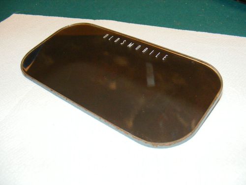 Vintage oldsmobile clip on vanity mirror, nice!