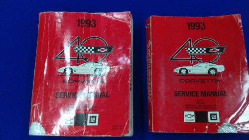 1993 chevrolet corvette factory service manual