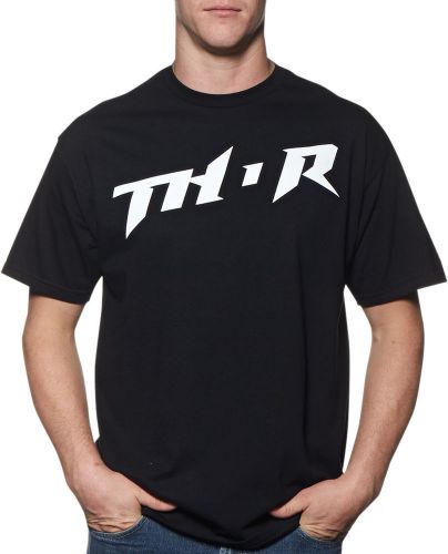 Thor mens black/white omit casual short sleeve t-shirt tee