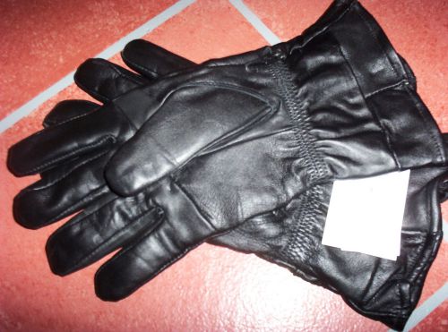 Super soft --solid leather motorcycle gloves--mens size extra large--xr2 lining