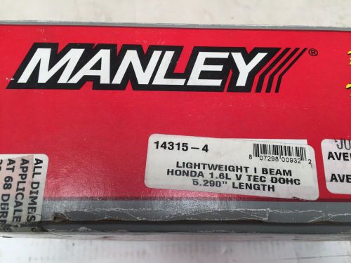 New manley honda 1.6l v-tec rods