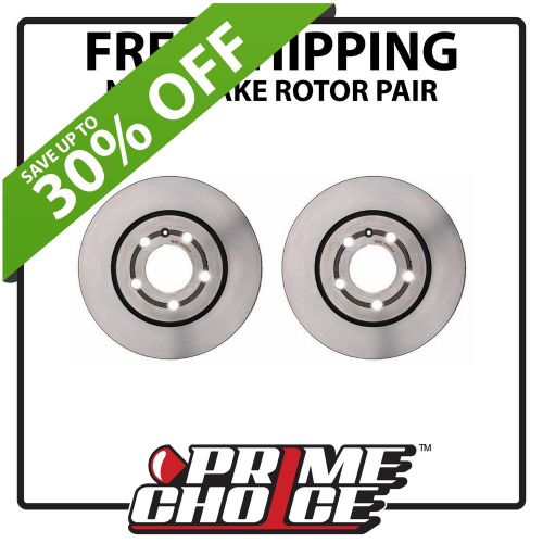 Pair of 2 premium rear disc brake rotors new set kit for left and right side