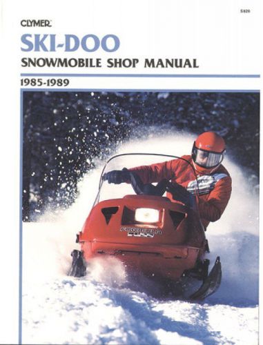 Clymer service manual 4 skidoo all watercooled twins skidoo 4mula mx lt mach 1