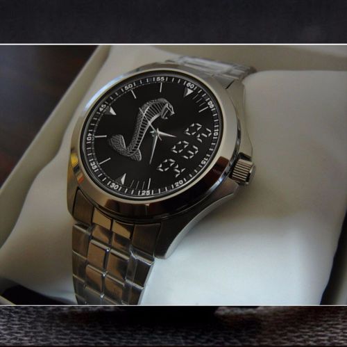 Jam ford mustang shelby cobra emblem watches