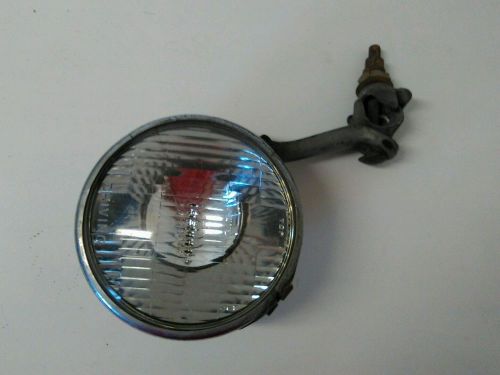 Vintage dietz ny 510 clear driving light fog lamp hot street rat rod