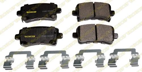 Monroe cx1430 brake pad or shoe, rear-monroe ceramics brake pad