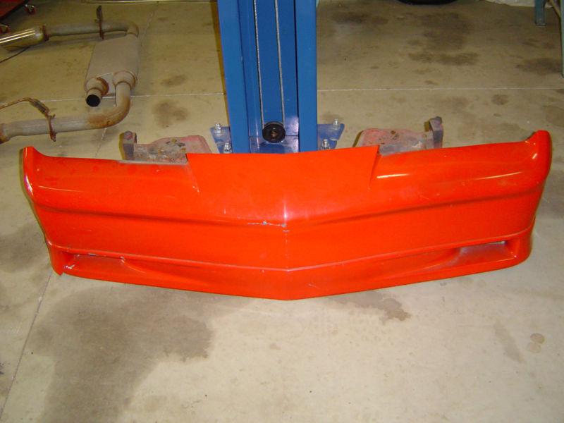 84-90 1986 pontiac trans am front bumper cover (local pickup / no shipping)