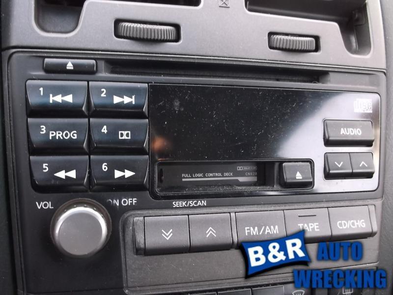 Radio/stereo for 00 nissan maxima ~ recvr am-fm-stereo-cass-cd w/o bose thru 2/0