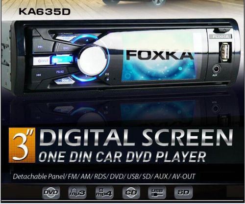 1din car dvd player with 3inch screen