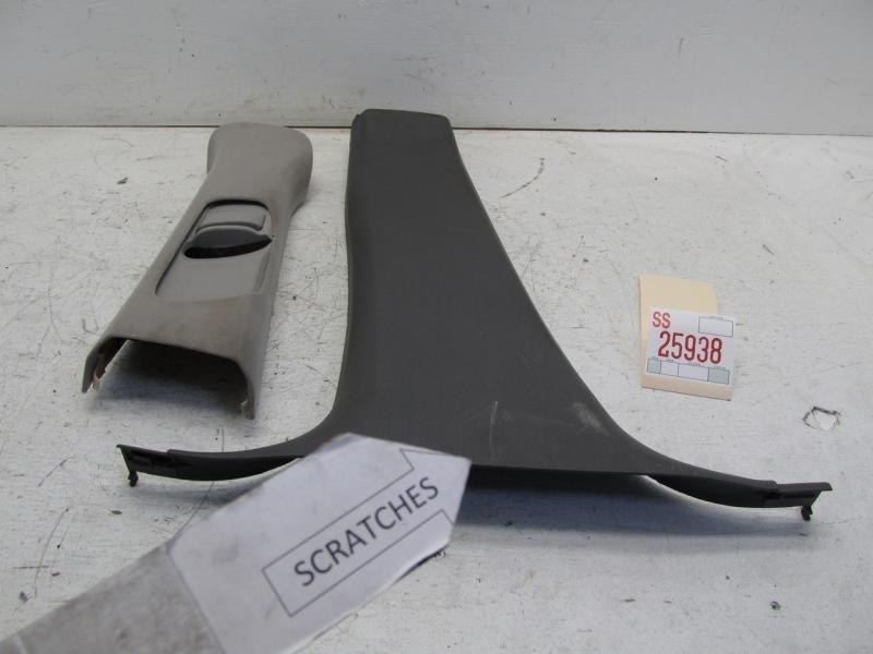 00 01 02 lincoln ls left driver center pillar seat belt inner trim cover panel