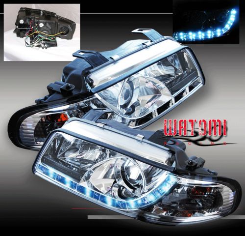 95-98 audi a4 b5 sedan projector r8 led headlight 96 97