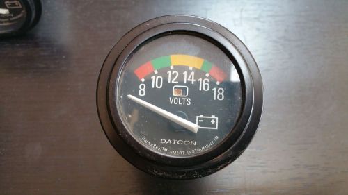 Heavy duty datcon 8v to 18v voltmeter gauge-usa model 830 p/n 107527